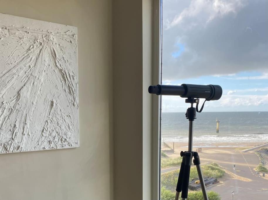 Zicht Op Zee - Blick Aufs Meer - Stylish Apartment With Spectacular Views Cadzand Exterior photo
